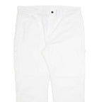 DICKIES Carpenter Mens Trousers White Regular Straight W40 L30