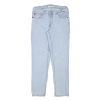LEVI'S Womens Regular Fit Light Blue Denim Jeans W28 L26 Classic Zip Closure