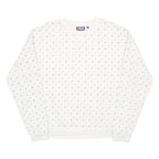 FILA Mens Sweatshirt White Crew Neck S