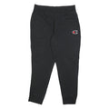 CHAMPION Mens Joggers Black L W32 L28 Slim Tapered Cotton Blend Casual