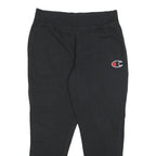 CHAMPION Mens Joggers Black L W32 L28 Slim Tapered Cotton Blend Casual