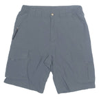 COLUMBIA Mens Utility Shorts Grey M W30