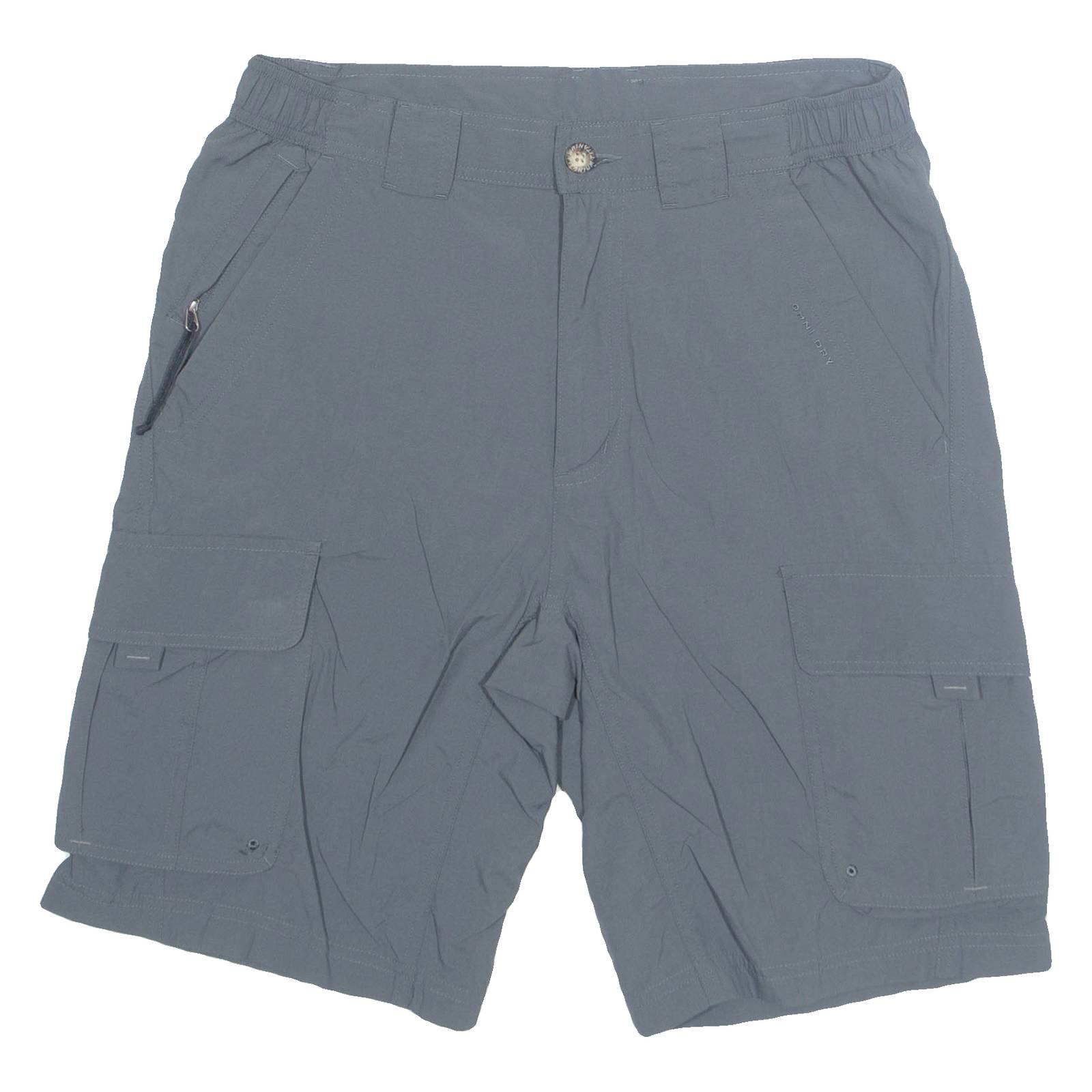 COLUMBIA Mens Utility Shorts Grey M W30