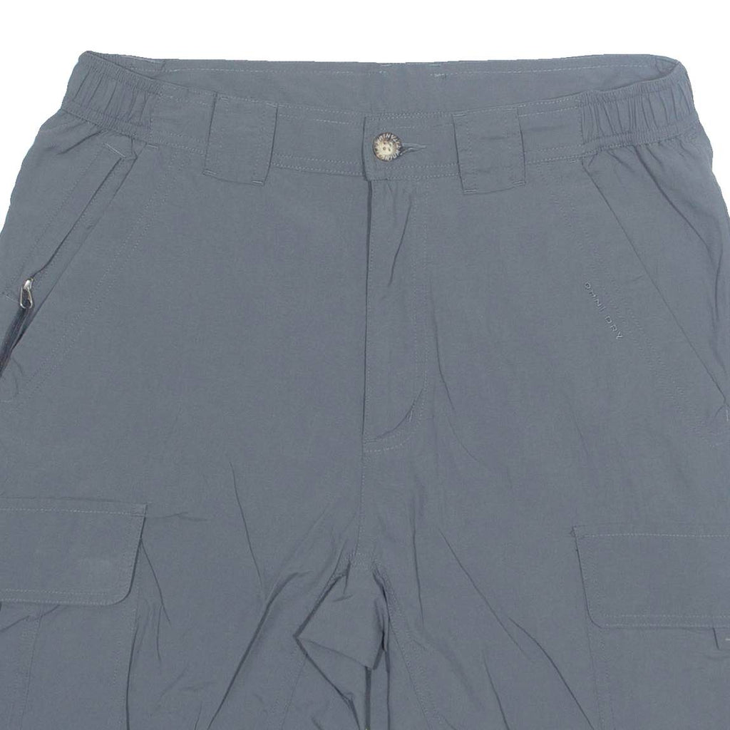COLUMBIA Mens Utility Shorts Grey M W30