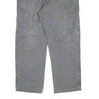 DICKIES Mens Jeans Grey Relaxed Straight Denim Medium W40 L30 Workwear Zip