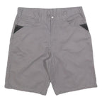 DICKIES Mens Grey Casual Cotton Blend Shorts M W34 Workwear Pockets