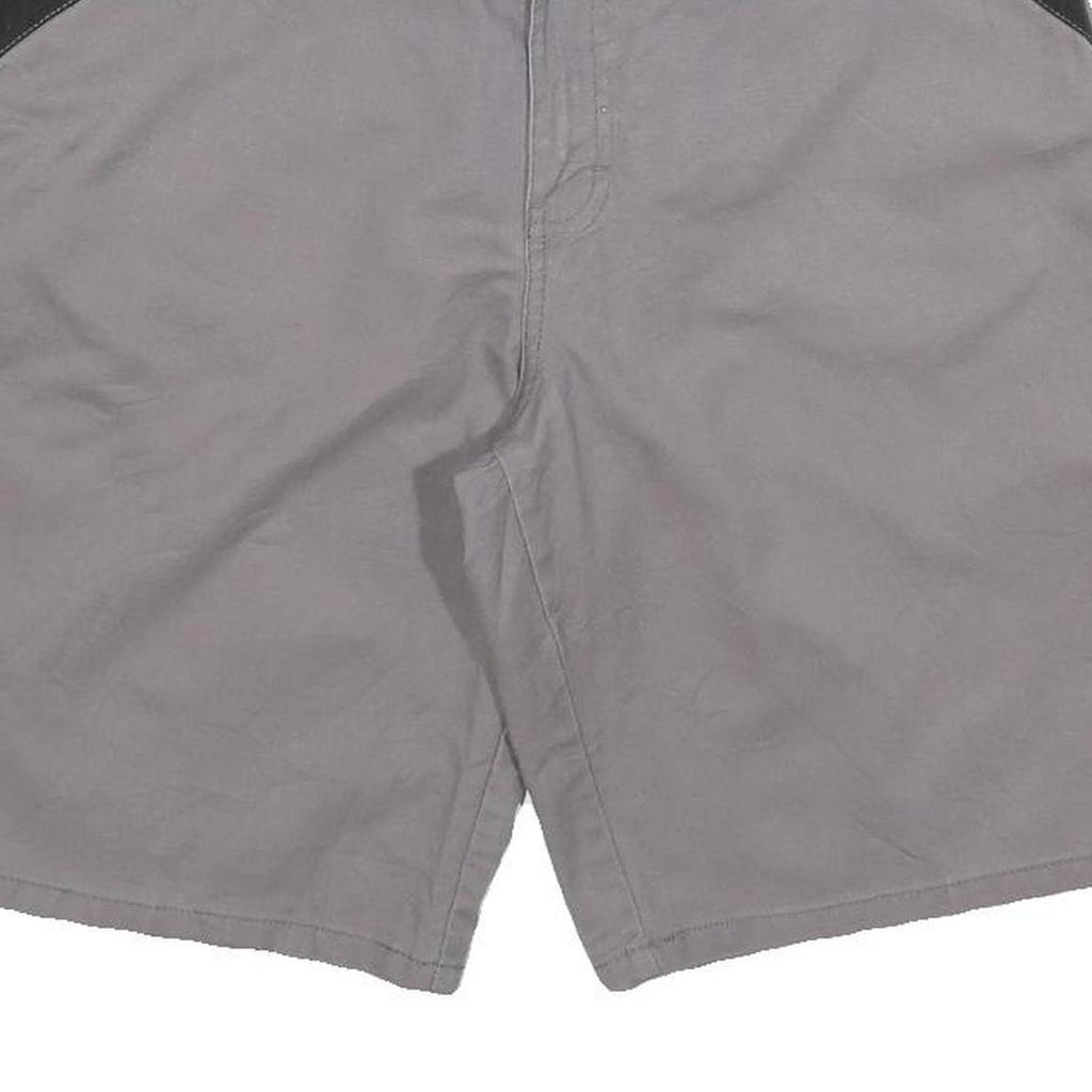 DICKIES Mens Grey Casual Cotton Blend Shorts M W34 Workwear Pockets