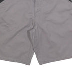 DICKIES Mens Grey Casual Cotton Blend Shorts M W34 Workwear Pockets