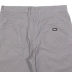 DICKIES Mens Grey Casual Cotton Blend Shorts M W34 Workwear Pockets