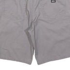 DICKIES Mens Grey Casual Cotton Blend Shorts M W34 Workwear Pockets
