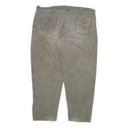 CARHARTT Womens Grey Relaxed Straight Denim Cotton Blend Medium W40 L28 Durable