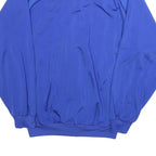 ADIDAS Mens Blue Polyester Zip Jacket M Sportswear Athletic Casual Track Top