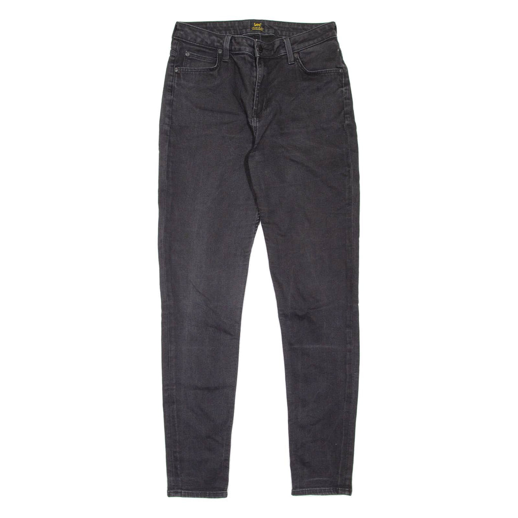 LEE Scarlett High Womens Jeans Black Slim Skinny W28 L30