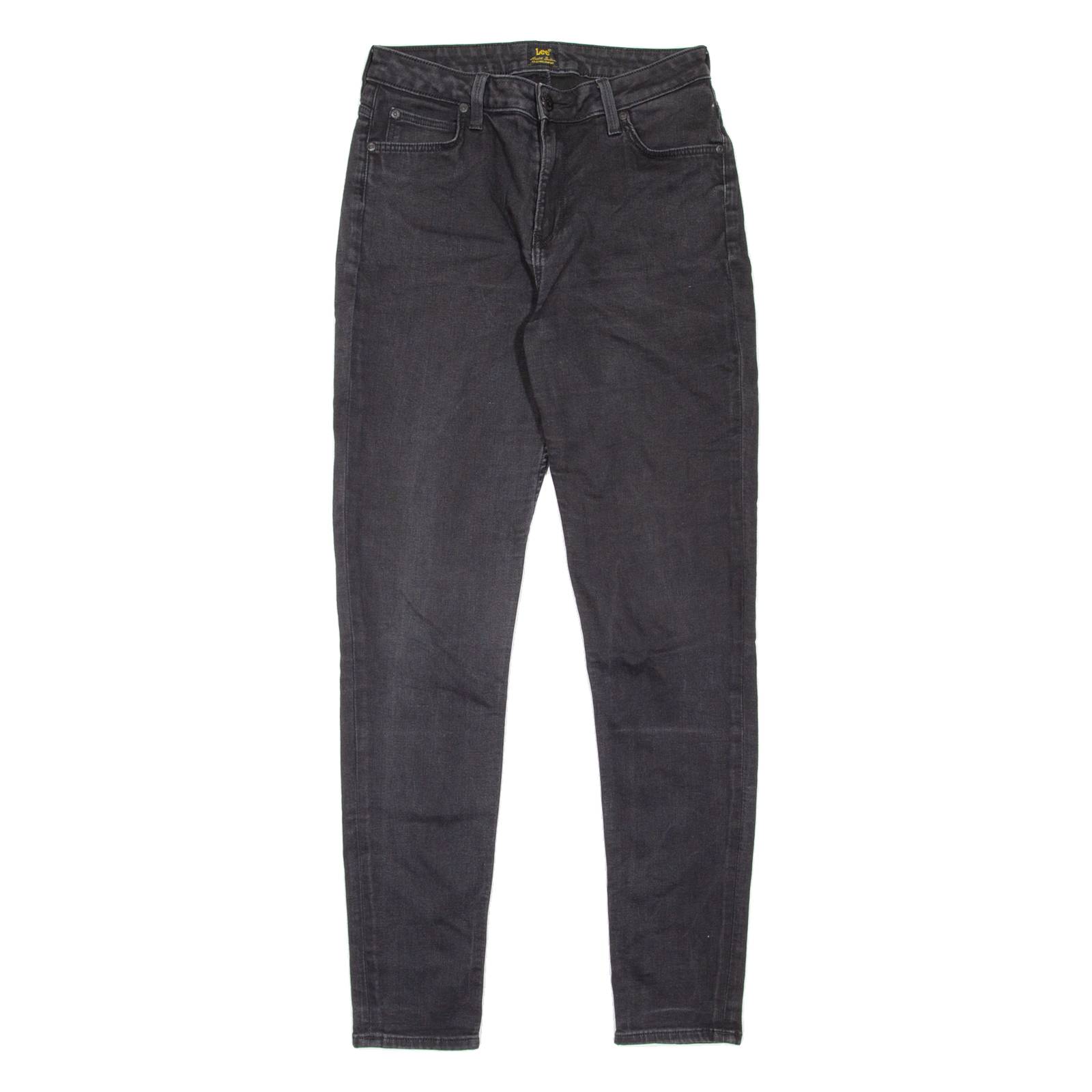 LEE Scarlett High Womens Jeans Black Slim Skinny W28 L30