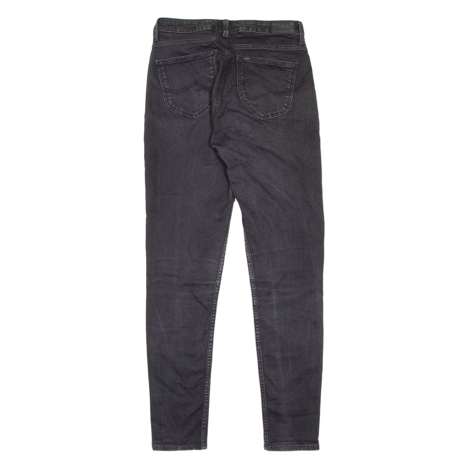 LEE Scarlett High Womens Jeans Black Slim Skinny W28 L30