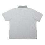 TOTTENHAM HOTSPUR Mens Grey Black Checked Collar Short Sleeve Polo Shirt XL