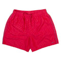 NIKE Mens Casual Shorts Red Relaxed Striped L W29