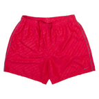NIKE Mens Casual Shorts Red Relaxed Striped L W29
