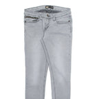 LEVI'S Womens Jeans Grey Slim Skinny Stone Wash W30 L30