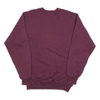 CHAMPION Mens Maroon University Of Indianapolis Crew Neck L Cotton Blend