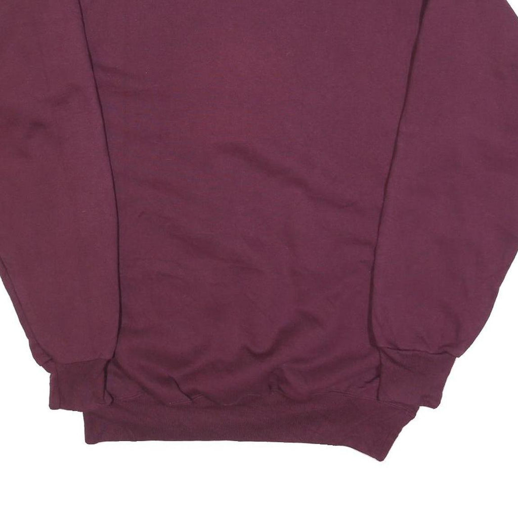 CHAMPION Mens Maroon University Of Indianapolis Crew Neck L Cotton Blend