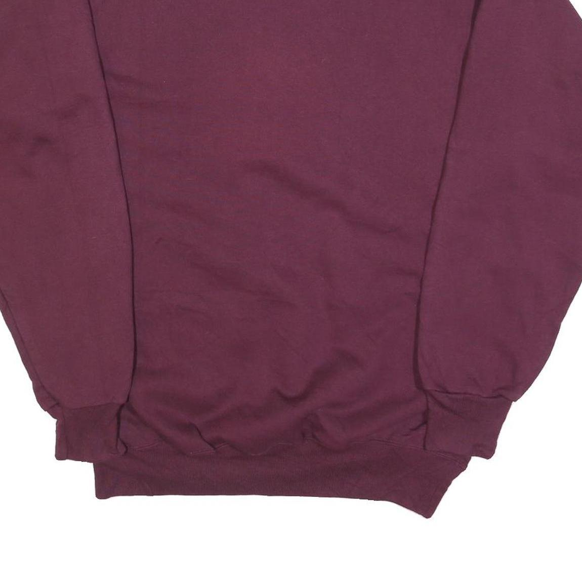 CHAMPION Mens Maroon University Of Indianapolis Crew Neck L Cotton Blend