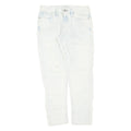 LEVI'S Distressed Made And Crafted Womens Jeans White Slim Straight W26 L28