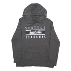 NFL Womens Grey Seattle Seahawks Pullover Hoodie M Cotton Blend