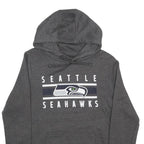 NFL Womens Grey Seattle Seahawks Pullover Hoodie M Cotton Blend