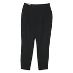 KAREN MILLEN Womens Polyester Blend Black Slim Tapered Trousers W32 L28 Workwear