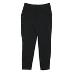 KAREN MILLEN Womens Polyester Blend Black Slim Tapered Trousers W32 L28 Workwear