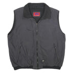 HELLY HANSEN Mens Black Nylon Jacket XL Zip Plain Utility Outdoor