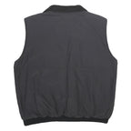 HELLY HANSEN Mens Black Nylon Jacket XL Zip Plain Utility Outdoor