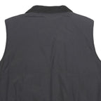 HELLY HANSEN Mens Black Nylon Jacket XL Zip Plain Utility Outdoor