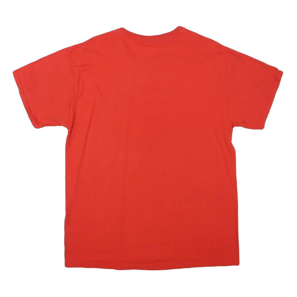 BLUE 84 Mens Red Ohio State Big Ten Champions Graphic T-Shirt L Short Sleeve