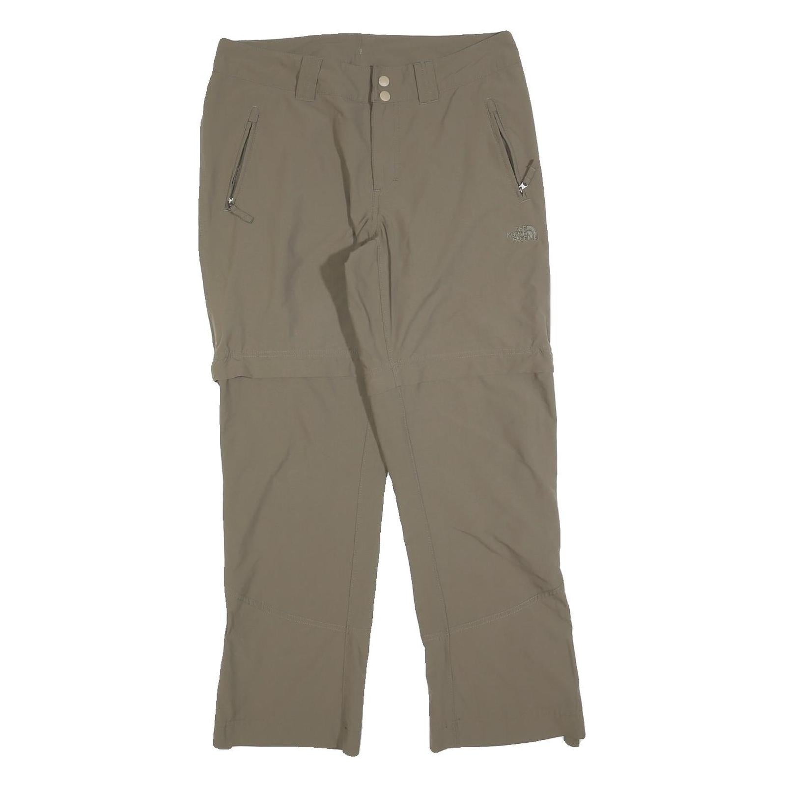 THE NORTH FACE Womens Polyester Blend Beige Regular Fit Straight Leg Trousers