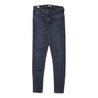 TOMMY HILFIGER Womens Jeans Blue Slim Skinny Denim Medium W25 L27 Stylish Zip