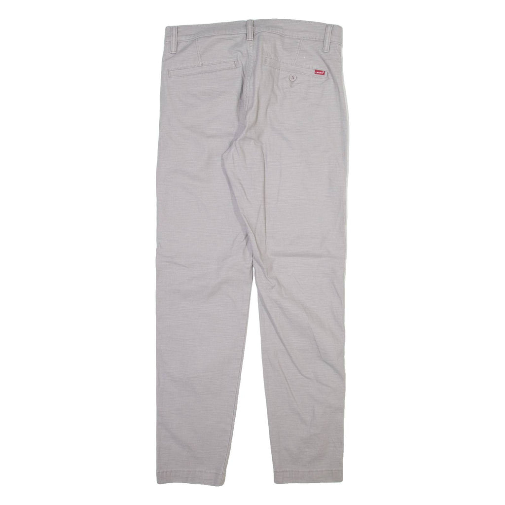 LEVI'S Mens Trousers Grey Slim Straight W30 L32