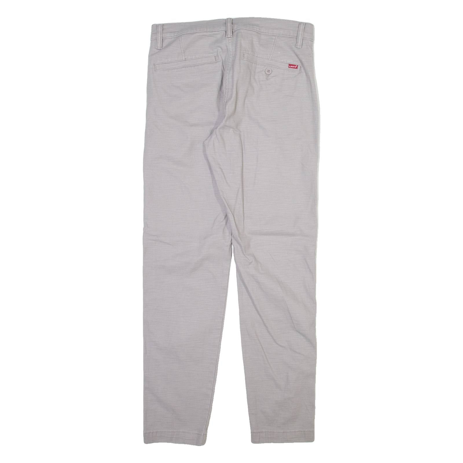LEVI'S Mens Trousers Grey Slim Straight W30 L32