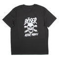 Skull Print Mens T-Shirt Black L
