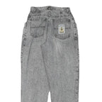 CAROLE LAURENT Womens Jeans Grey Relaxed Straight Denim Medium W27 L31 Vintage