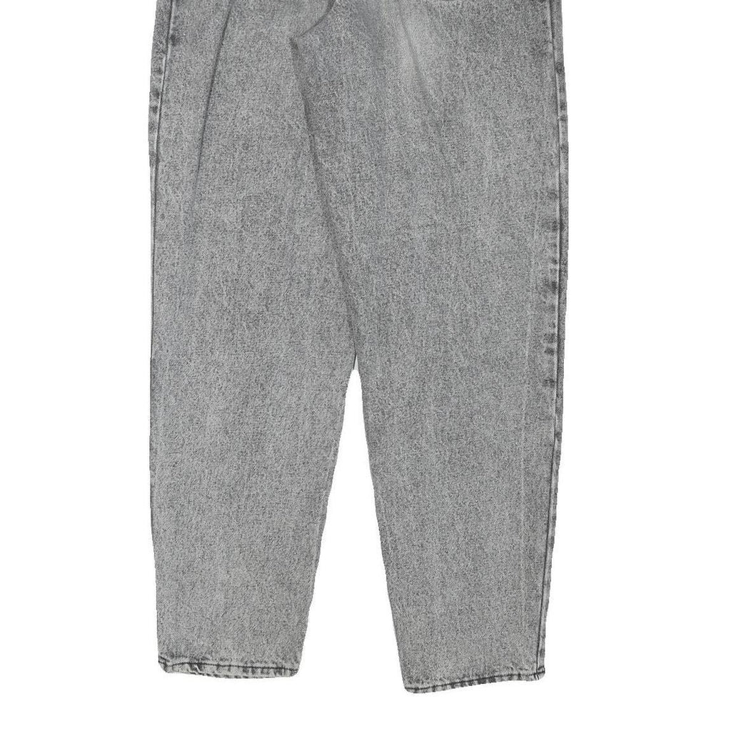 CAROLE LAURENT Womens Jeans Grey Relaxed Straight Denim Medium W27 L31 Vintage