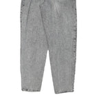 CAROLE LAURENT Womens Jeans Grey Relaxed Straight Denim Medium W27 L31 Vintage