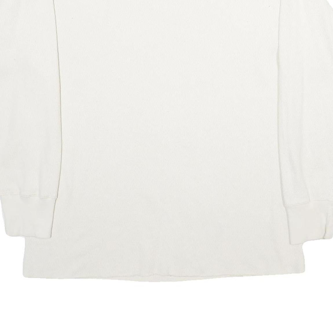 CARHARTT Mens White Crew Neck Sweatshirt 2XL Cotton Pullover Casual Workwear