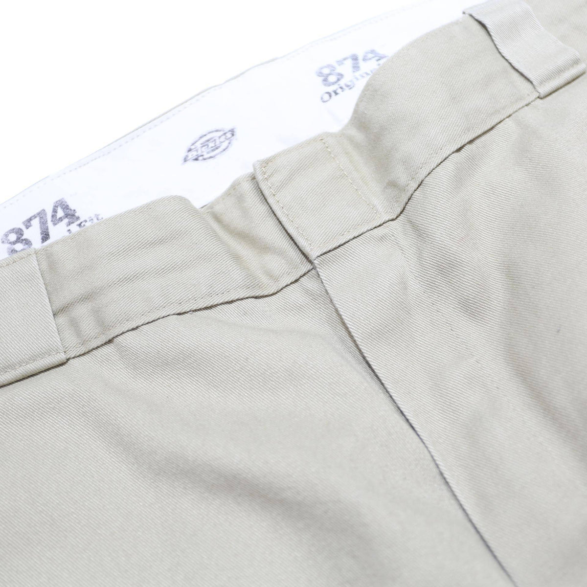DICKIES Mens Cotton Blend Beige Regular Regular Fit Trousers W38 L29 Casual