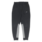 NIKE Mens Joggers Black & Grey Cotton Blend Slim Tapered M W29 L29 Sportswear