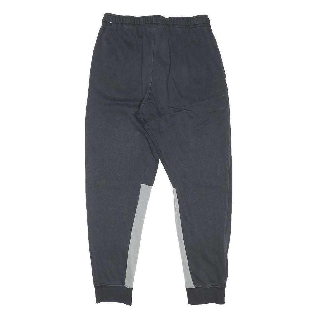 NIKE Mens Joggers Black & Grey Cotton Blend Slim Tapered M W29 L29 Sportswear