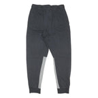 NIKE Mens Joggers Black & Grey Cotton Blend Slim Tapered M W29 L29 Sportswear