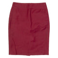 J.CREW Womens Pencil Skirt Red Knee Length S