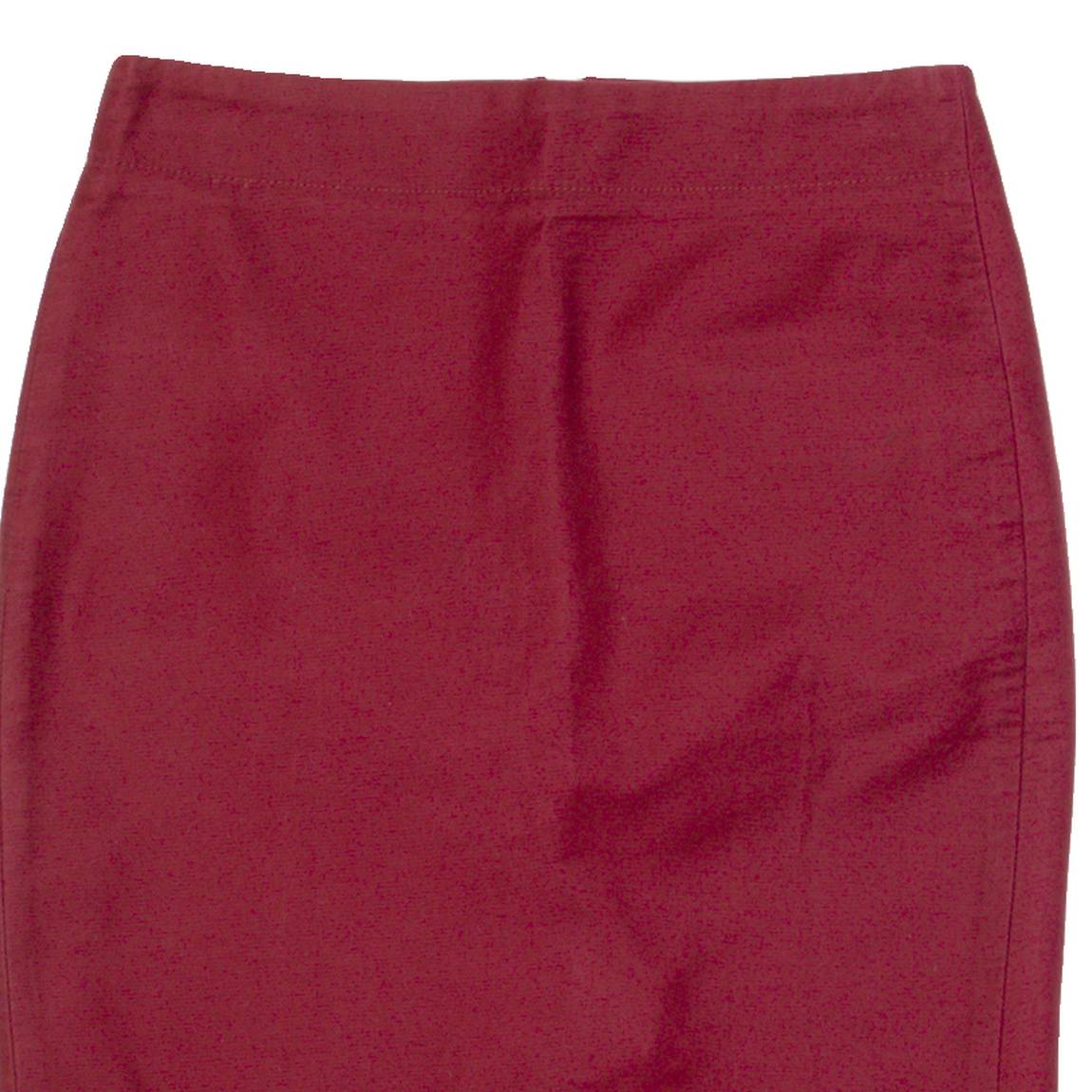 J.CREW Womens Pencil Skirt Red Knee Length S